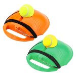 Balle de tennis a rebond pour entra�nement a la base du dos, outil d'auto - apprentissage, corde de plinthe ...