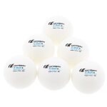 Balle de tennis de table cornilleau balles 6 pball abs evolution blanc 83121