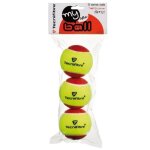 Balles de tennis tecnifibre my new ball - sachet de 3 balles - jaune