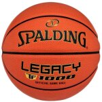 Ballon de basket  legacy tf - 1000 fiba approved  spalding t7