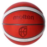 Ballon de basket molten b7g5000 cuir (taille 7)