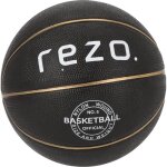 Ballon de basket - rezo - caoutchouc - taille 5 - or - prise ferme