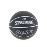 Ballon de basket spalding spaldeen mini black noir