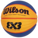 Ballon de basket wilson fiba 3 par 3 taille 6 jaune 82302
