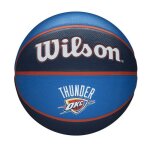 Ballon de basketball nba oklahoma city thunder wilson team tribute exterieur