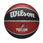 Ballon de basketball nba portland trail blazers wilson team tribute exterieur