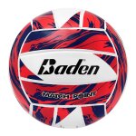 Ballon de beachvolley baden match point beach rouge 5