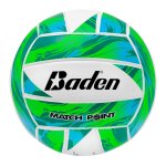 Ballon de beachvolley baden match point beach vert 5