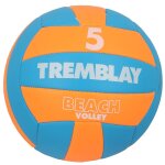 Ballon de beachvolley tremblay beach volleyball orange