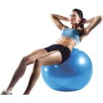 Ballon fitness ballon d'excercise 65cm daiso yoga pdagogique pilates equilibre