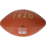 Ballon de football amricain - rezo - caoutchouc - taille 7 - marron - rsistant et polyvalent