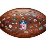 Ballon de football américain wilson throwback 32 team logo junior Ballon de football américain wilson throwback 32 team logo junior