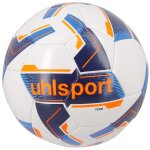 Ballon football loisir uhlsport team blanc / bleu marine / orange bleu 2011000001575