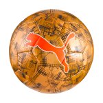 Ballon de football a motif puma cup, accessoires, glowing rouge / dusky gris / heat fire, 5