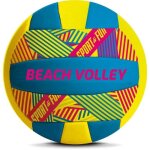 Ballon de plage volley - sport and fun - n�opr�ne - splash - t5