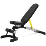 Banc de musculation capacit de charge jusqu' 150 kg rglable inclinaison de 80 180 pliable pu acier ...