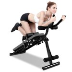 Banc de musculation pliable, musculation bench, multifonction banc abdominaux entrainement complet du ...