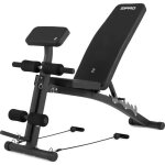 Banc de musculation zipro volume multifonction presse a jambes, pupitre a biceps, extenseurs pliable ...