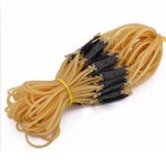 Bande elastique en caoutchouc pour catapulte, 10 pi�ces, puissante, r�sistante, remplacement de bande ...