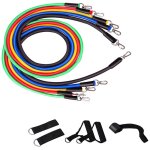 Bande de fitness, bande de r�sistance 100lbs - set de bande de r�sistance, ceinture elastique 11pack, ...