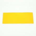 Bande fond plaque immatriculation 103x280mm jaune blanc pour moto scooter neuf