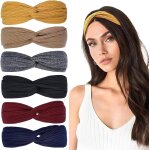 Bandeau cheveux femme, 6 pcs elastique bandeaux mode pour femmes, serre tete femme yoga sport foulard ... Bandeau cheveux femme, 6 pcs elastique bandeaux mode pour femmes, serre tete femme yoga sport foulard ...