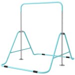 Barre fixe de gymnastique enfant - barre de gymnastique pliable hauteur r�glable 4 niv. 88 a 128 cm - ...