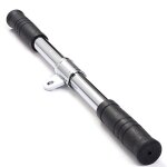 Barre de gymnastique rotative droite, barre de traction vers le bas, pour attaches de machine a cble, ...