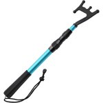 Barre t�lescopique pour amarrage d'accessoires de bateau flottants, tige de pouss�e de bateau ponton ...