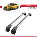 Compatible avec kia xceed (cd) 2019 - 2026 ace - 2 barres de toit railing porte - bagages de voiture ...