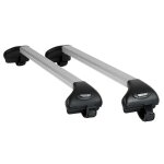 Barres de toit aluminium pour citroen c3 aircross ds 2017 - avec barres longitudinales