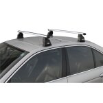 Barres de toit aluminium pour citroen c4 berline - 5 portes - de 2004 a 2010