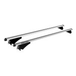 Barres de toit aluminium pour ford fiesta active d�s 2018 - avec barres longitudinales