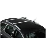 Barres de toit aluminium pour peugeot partner 1 quicksilver de 2006 a 03 / 2008 - avec barres longitudinales ...