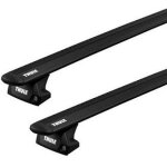 Barres de toit audi q7 (01 / 06 - 06 / 15) thule wingbar evo black alu - thule