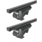 Barres de toit dacia duster (04 / 10 - 11 / 13) thule squarebar acier - thule