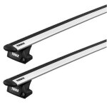 Barres de toit dacia duster i phase 2 (11 / 13 / 11 / 17) thule wingbar evo alu - thule
