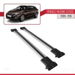 Barres de toit - fly - renault megane grandtour - aluminium - gris - charge utile < 300 kg