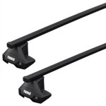 Barres de toit hyundai i30 berline (03 / 12 - 12 - 16) thule squarebar acier - thule