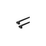 Barres de toit hyundai ix35 (03 / 10 - ) thule wingbar evo black alu - thule