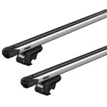 Barres de toit lexus rx 300 / 350 / 400h (03 / 03 - 05 / 09) thule slidebar alu - thule