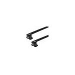 Barres de toit mazda 3 coffre (12 / 18 - ) thule wingbar evo black alu - thule