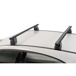 Barres de toit profil�es aluminium noir pour citroen c4 aircross - 5 portes - d�s 2012