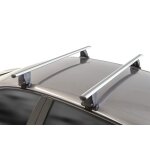 Barres de toit profil�es aluminium pour vw polo - 5 portes - de 2009 a 2017