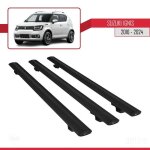 Compatible avec suzuki ign?s 2016 - 2026 basic model barres de toit railing porte - bagages de voiture ...