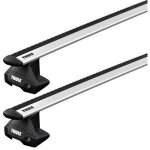 Barres de toit volkswagen passat berline (03 / 05 - 10 / 10) thule wingbar evo alu - thule