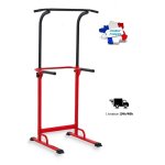 Barre de traction ajustable station musculation dips station chaise romaine