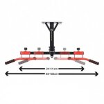Barre pour traction - dip station hms - 17 - 45 - 020 - pull - up bar dd10