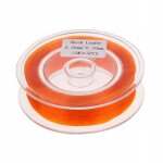 Bas de ligne de mouche tress haute rsistance avec pointe orange