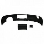 Bas de pare - chocs + trappe pour audi a3 sportback double echappement (05 / 10 - 01 / 13)